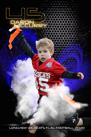 Color Blast - Youth Sports Posters