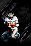 Night Shadow Football - Youth Sports Posters