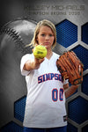 Softball Honeycomb - Youth Sports Posters