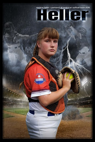 Ballgame Storm - Youth Sports Posters